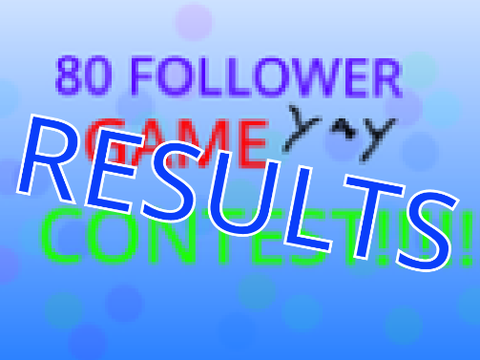80 follower contest results!