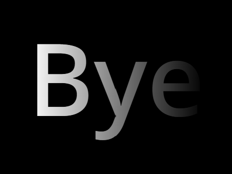 Bye.
