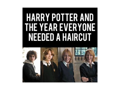 Harry Potter and the year everyone needed a haircut