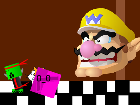 AY running from the wario apparition remix