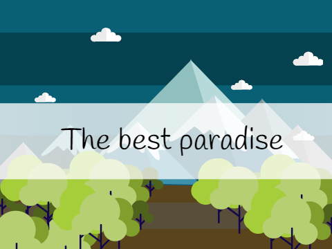 The best paradise