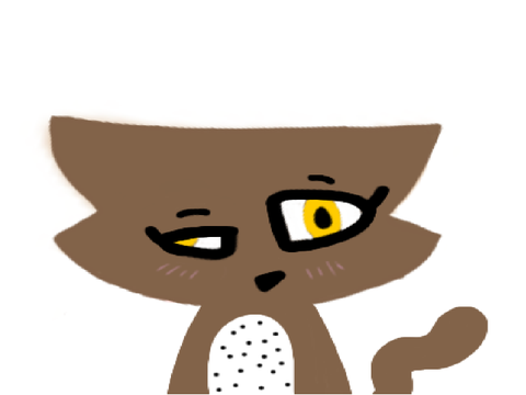 My First Animation~ Cat Winking