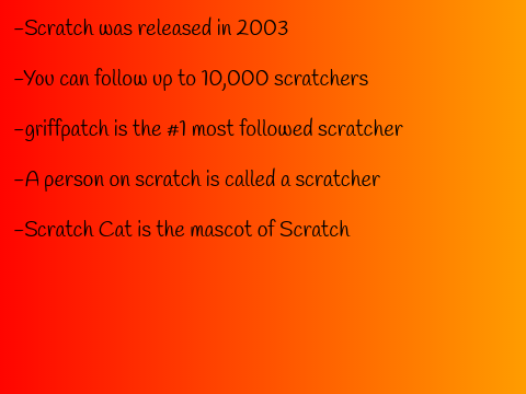 Scratch Facts
