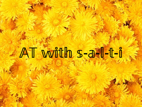 AT with s-a-l-t-i