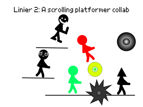 Linier 2: a scrolling platformer collab