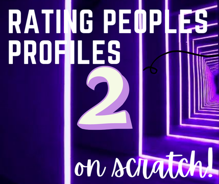 ☼ rating people's profiles part 2