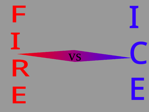 fire vs ice