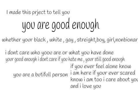 i love you