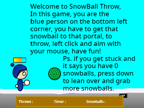 Snowball Throw REVIVED Demo