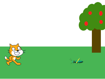 Cat and Cricket