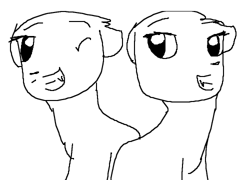 one in da same lineart request