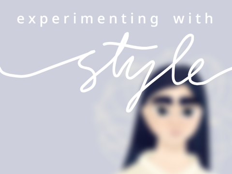 experimenting with style ˊˎ-