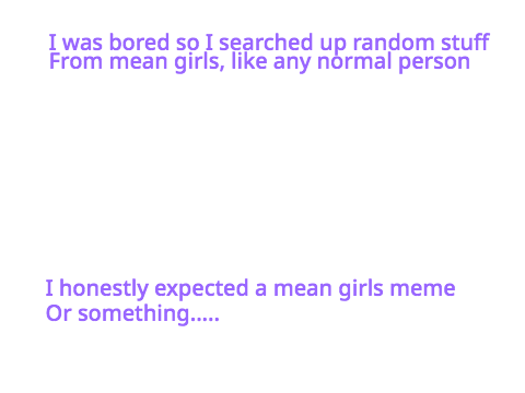 gUys i jUst mAdE thE wOrLds gReaTesT dIsCovErY