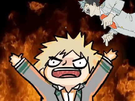 Bakugo singing Bakemonogatari!!