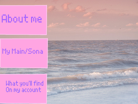 Welcome to my account :3