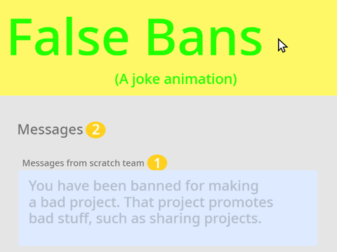 False Bans- A joke animation :) #Animations
