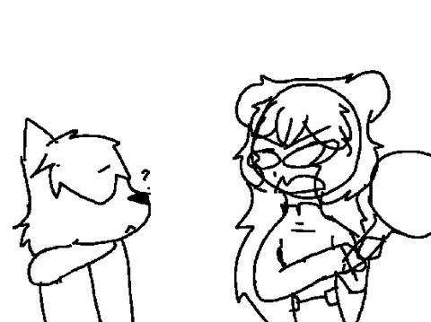she broke me heart meme >:3