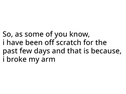 I need you to read this