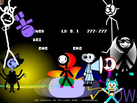 (Add Yourself) Undertale Start Menu remix remix remix remix remix remix remix remix