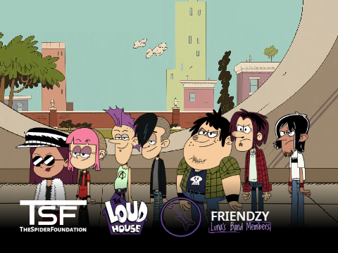 The Loud House - Friendzy : Luna's BAND Members (Vector Look)