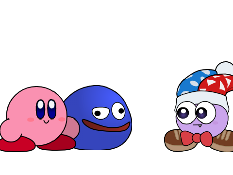 Unfinished Animation: Marx Goes To Goodness School! (A Kirby Animation!)