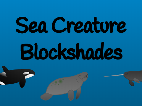Sea Creature Blockshades