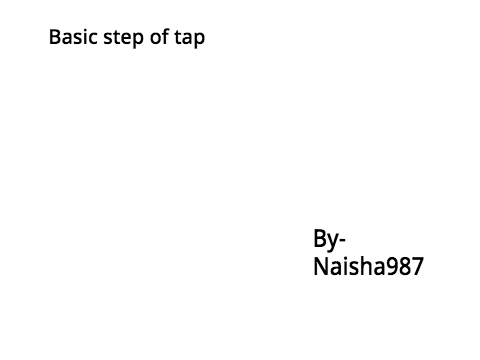 Basic step of tap