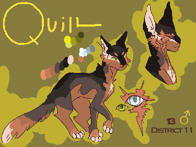 Quill ref- Hunger games