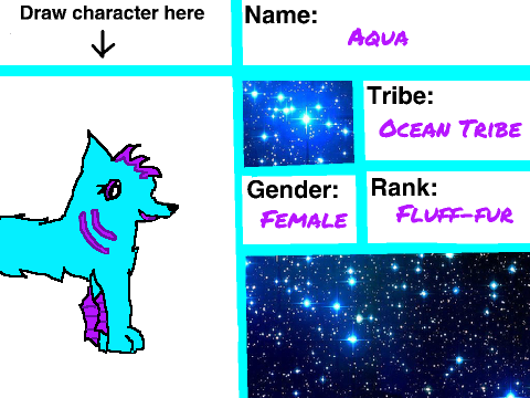 Tribes of Skywind RPG Template- Aqua, Coral, and Storm