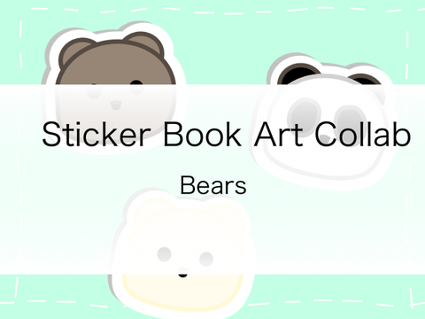 60 followers sticker book art collab entry