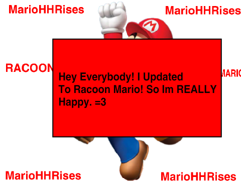 An Racoon Mario update