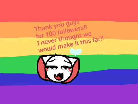 THANKS FOR 100 FOLLOWERS 