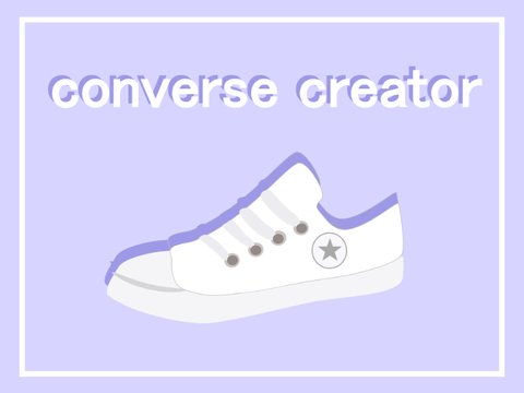 ✄ converse creator