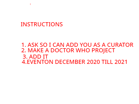 NEW STUDIO INSTUCTIONS