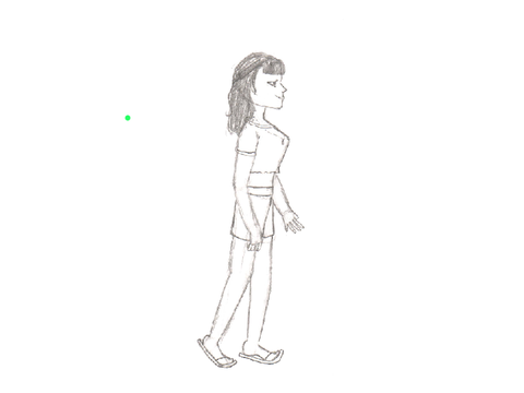 simple walking animation