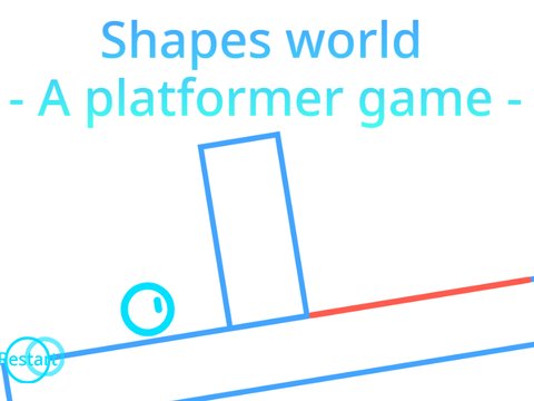  Shapes world - A Platformer game -