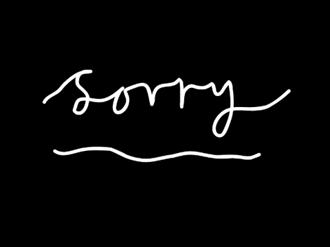 s o r r y < 3