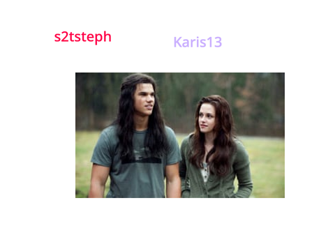 Sign If You Think Bella Should Have Chose Jacob remix