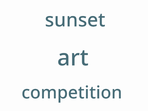 Sunset Art Competition  