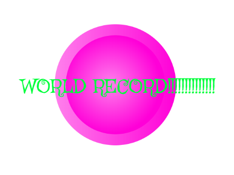 Trying to get the world record