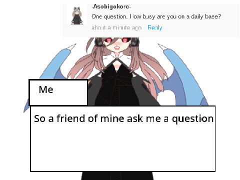 `So my friend asked me something. Here's the answer