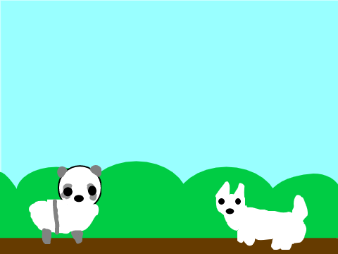 how wilk and oreo meet. /animation.