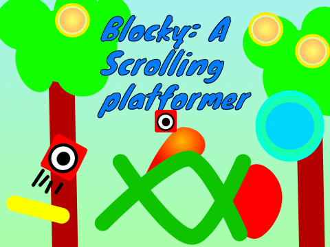 Blocky: A Scrolling Platformer #all #games remix