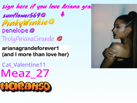 Sign in here if you LOVE ARIANA GRANDE!! ( remix ) remix-2