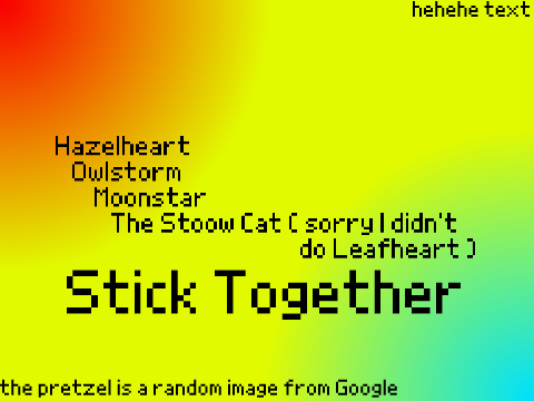 To all my BFFzies - Stick Together