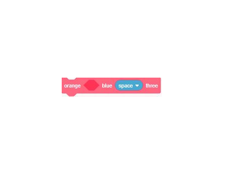 custom block with menu