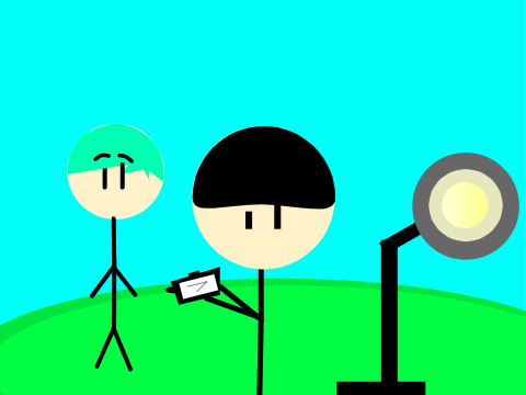 Making a movie!