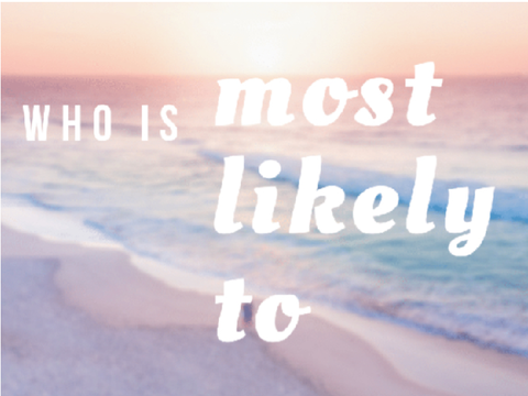 Who Is Most Likely To | Quiz Game 