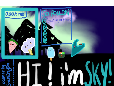 Sky's banner!