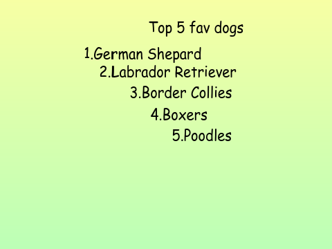 FAVORITES PART 2